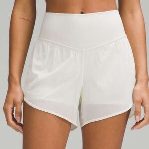 Lululemon Nulu and Mesh High-Rise Yoga Short 3.5"
Bone Size 10